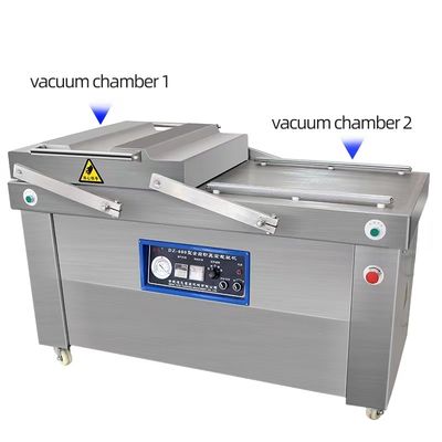 プラスチックパッケージングソリューション DZ-800/2SB 工業用チキン真空室シール機
