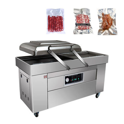 DZ 400 500 600 半自動 ダブルチャンバー 真空密封器 肉食品 プラスチック袋