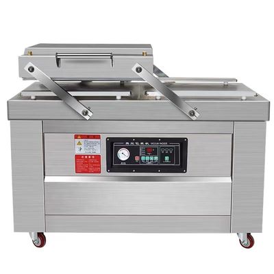食品店 DZ-400/2S-P ダブルチャンバー真空包装機 LCD制御真空シラー