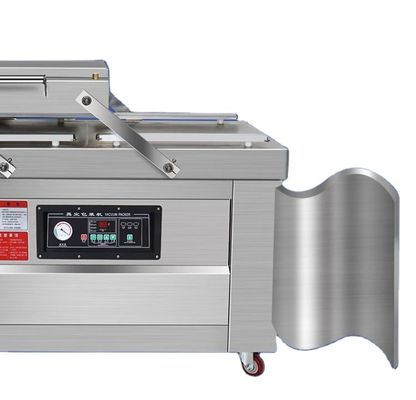 食品真空包装機 双面平面室と 400mmx10mm シールストリップ