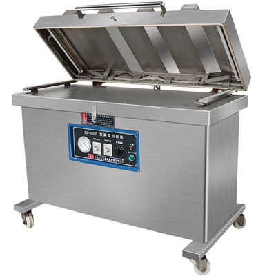 400mm*2Pcsの密封長と40m3/hのポンプ速度を持つ海魚真空梱包機