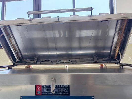 400mm*2Pcsの密封長と40m3/hのポンプ速度を持つ海魚真空梱包機