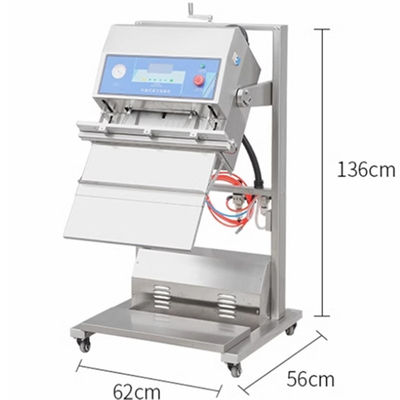 950W パワー 垂直 プラスチック ビッグ バッグ シーラー パンネマティック 外部の真空包装機