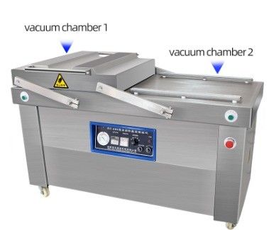 DZ-800/2S 食品用真空包装機用 二室真空密封機