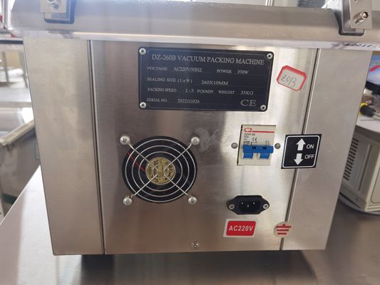 デスクトップ 単室式 ホテル用食品用真空包装機 電動駆動