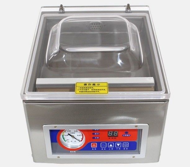 食品飲料包装ラインのためのステンレス鋼単室真空密封器 41*32*29