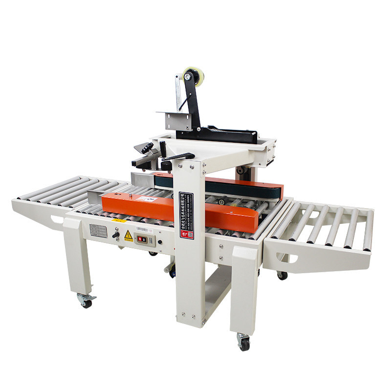 CE証明書と水活性テープを付した紙箱シール