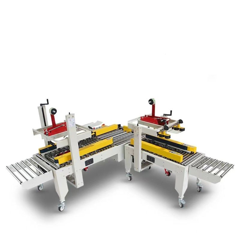 高密封効率 YF 半自動 テープ カートン ボックス クロス タイプ 密封 梱包 機