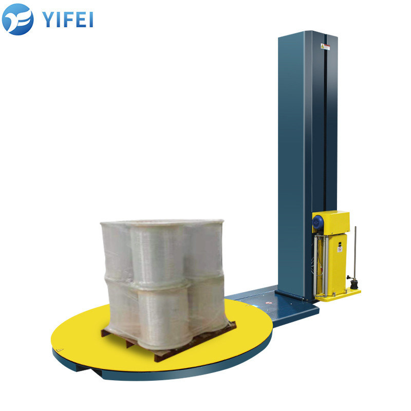 繊維 自動ストレッチラップ回転台 2600*1500*2550mm 滑らかなパッケージング