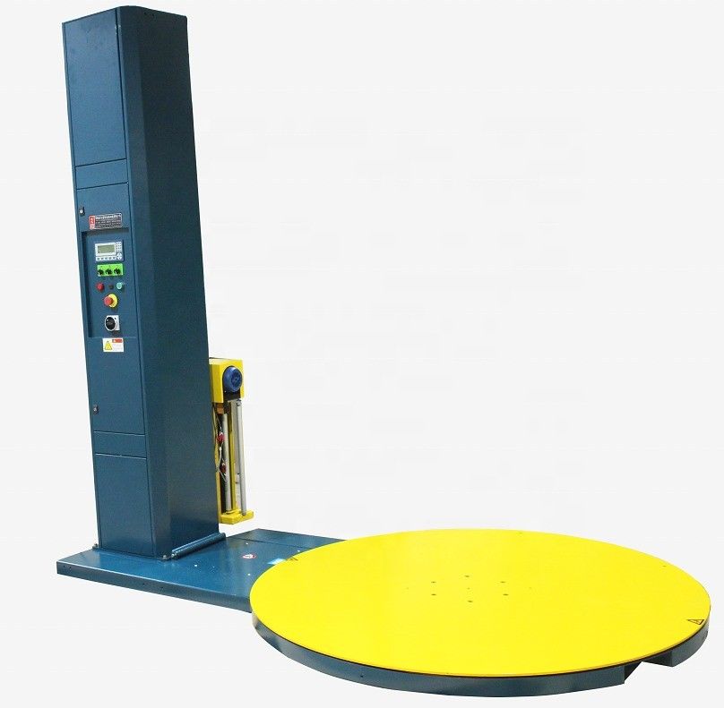 2400mm コラムの高さ パレット包装機 ストレッチフィルム 自動ストレッチ包装機 パレット包装機