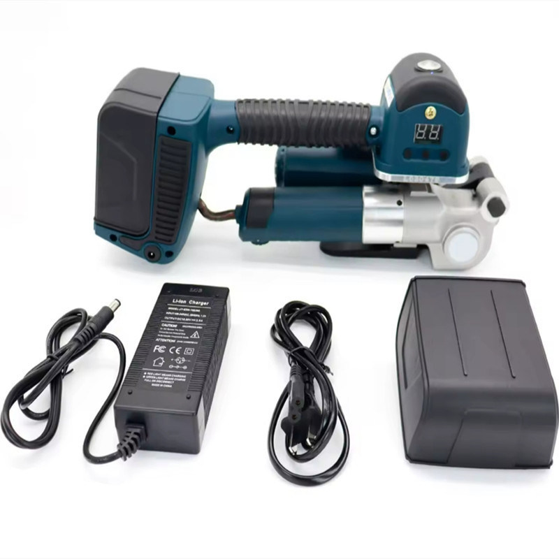 4000mah 電池容量 高圧PP/PETストラップパッケージ用の電気ストラッピングツール