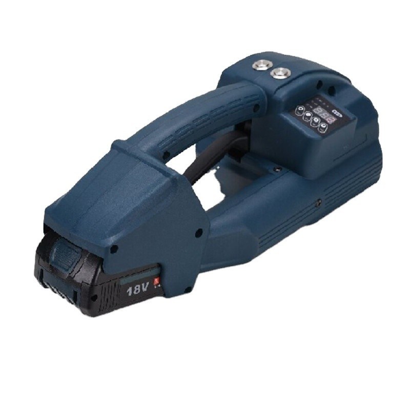 PP/PETベルトのための便利な電気ストラッピングバンドリングツール 緊縮速度100-200mm/s