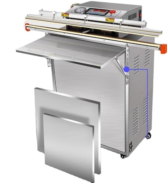 包装タイプ バッグ 食品用垂直真空密封器 外部ガス洗浄と梱包