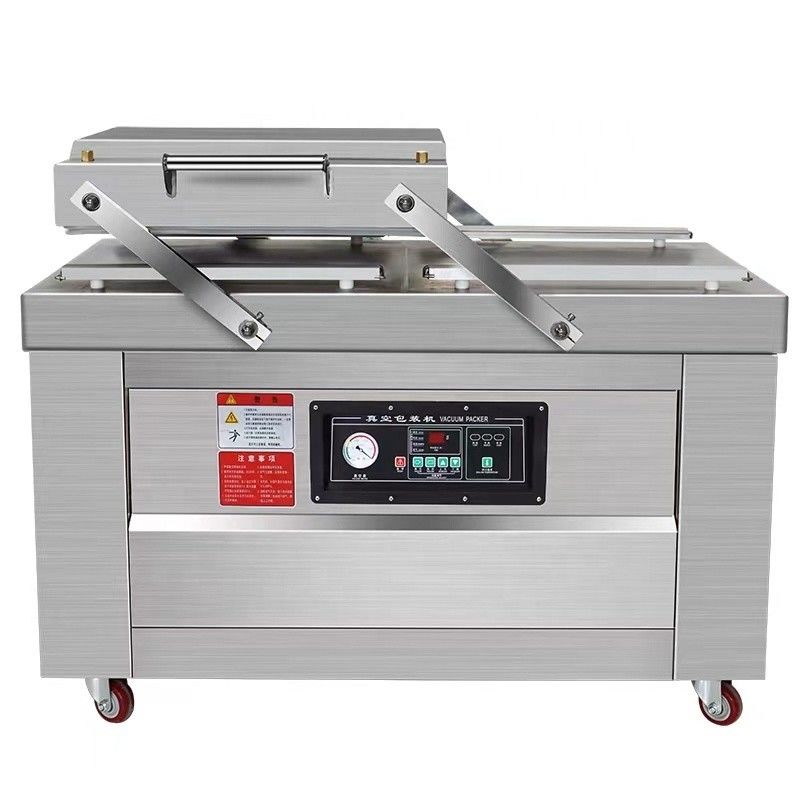 食品店 DZ-400/2S-P ダブルチャンバー真空包装機 LCD制御真空シラー