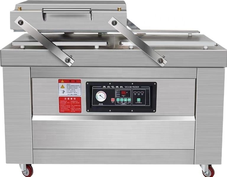2Pcs Advanced チェンバ NO. スナックフルーツ野菜のためのダブルチェンバ真空シラーマシン